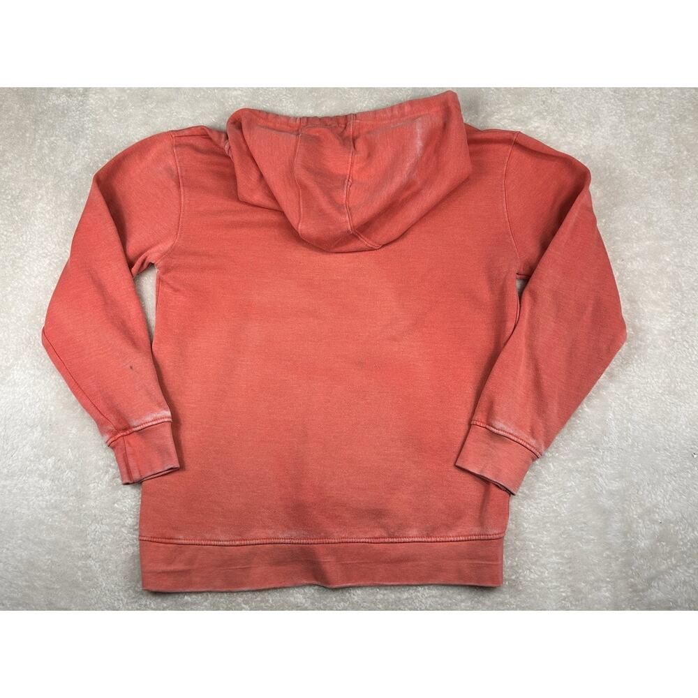John Deere Tractors Hoodie Sweatshirt Women's Size Large Pink Cow Skull Farm - Picture 2 of 7